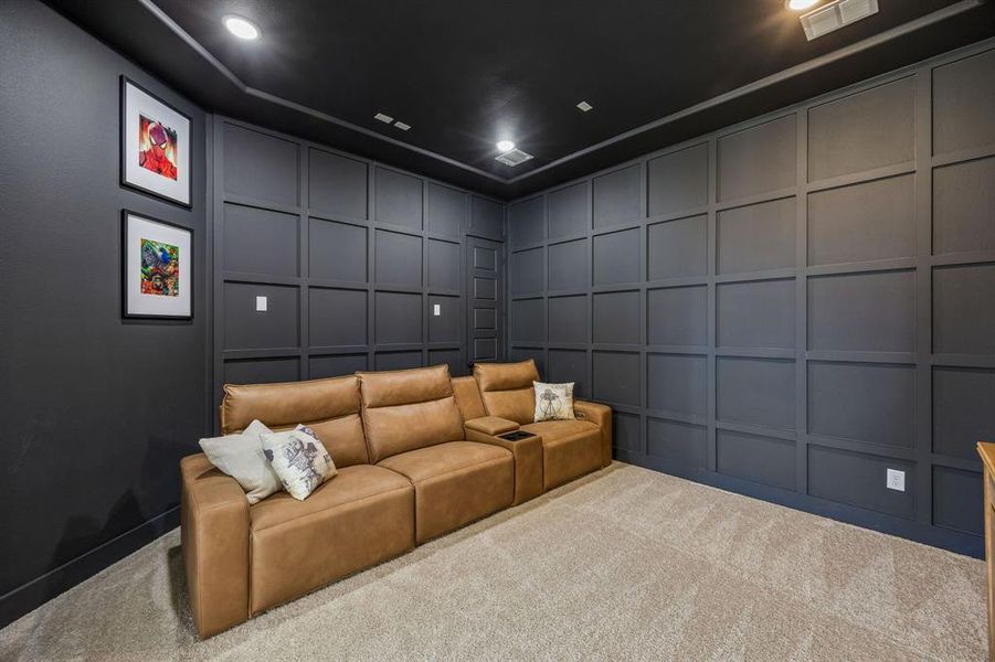 Furnished interior view inside a new home in , Prosper (Image 24).