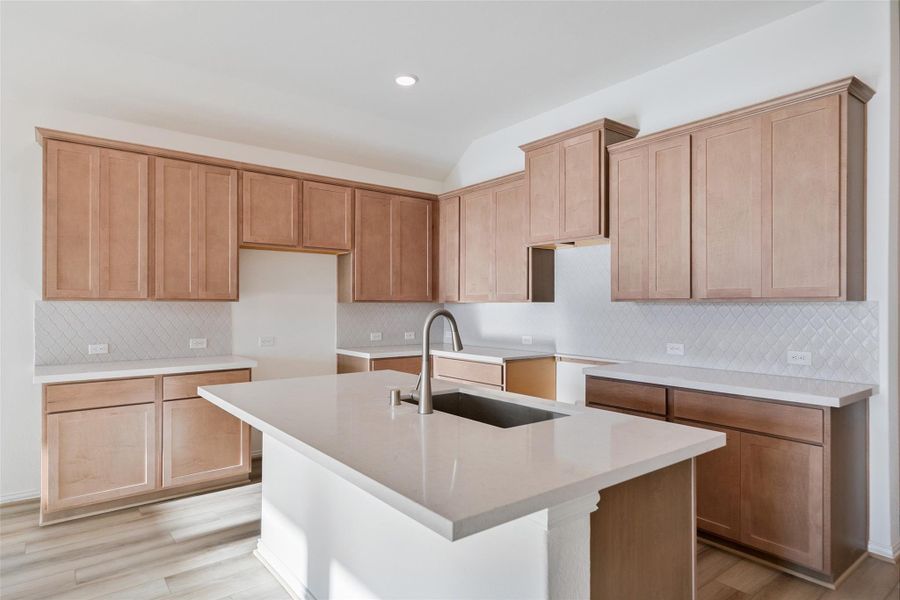 Furnished interior view inside a new home in Brookewater, Rosenberg (Image 10).