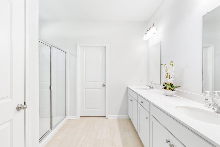 Furnished interior view inside a new home in Rivers Reach, Yemassee (Image 25).