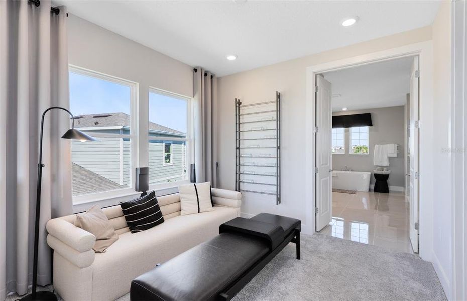 Furnished interior view inside a new home in Parkside Trails, Clermont (Image 13). Furnished interior view inside a new home in Parkside Trails, Clermont (Image 13).