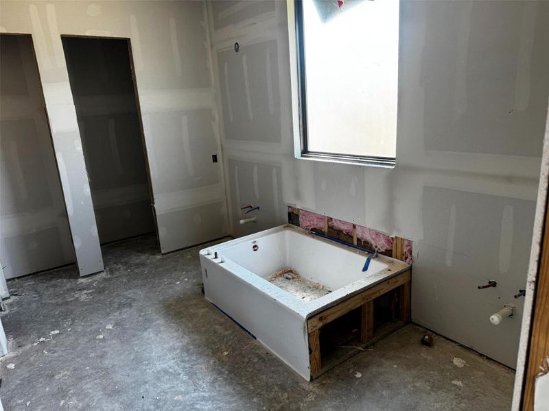 Actual progress of your home.