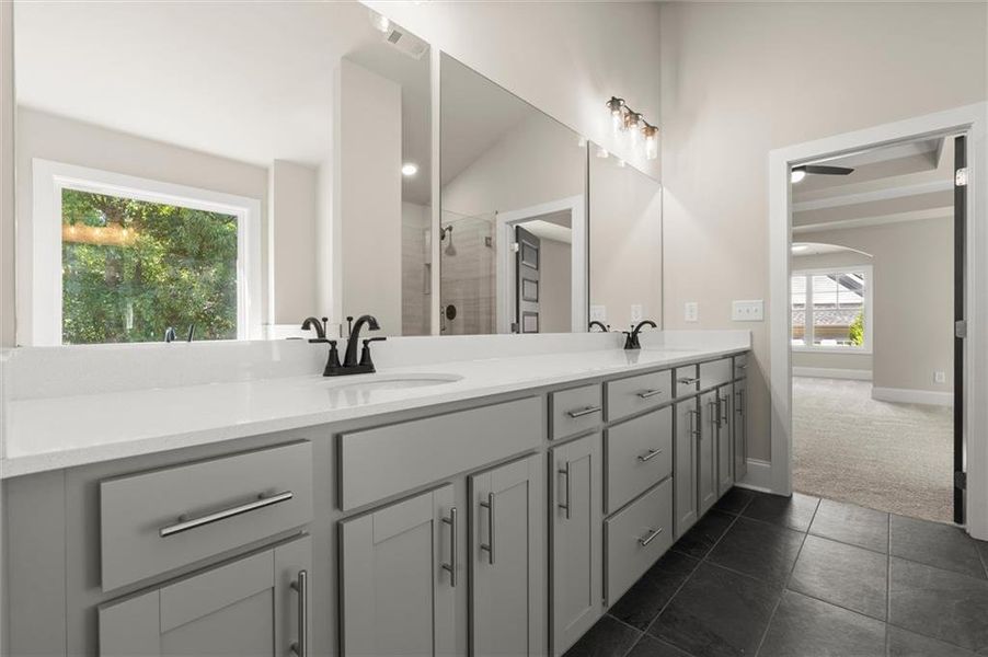 Furnished interior view inside a new home in , Covington (Image 14).