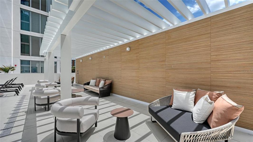 Exterior details and patio area of a home in , Sarasota (Image 28). Exterior details and patio area of a home in , Sarasota (Image 28).