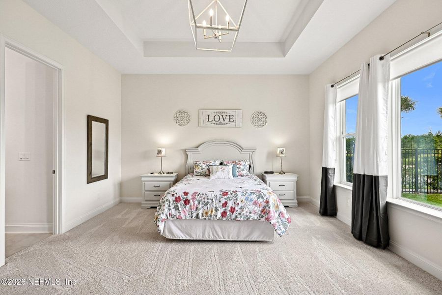 Furnished interior view inside a new home in SilverLeaf, St. Augustine (Image 18). Furnished interior view inside a new home in SilverLeaf, St. Augustine (Image 18).