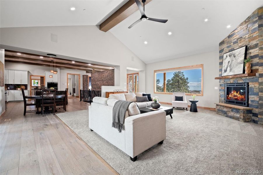 Furnished interior view inside a new home in , Golden (Image 13).