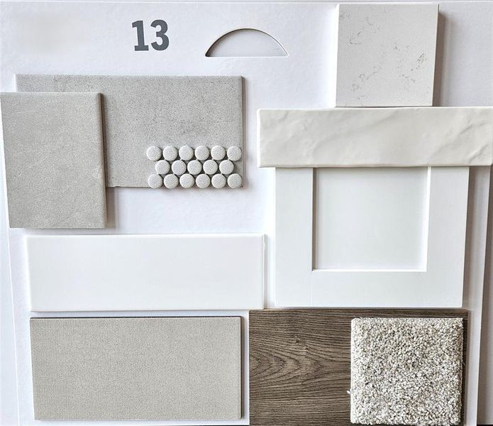 Sample of building materials used in homes in Bayside, Rowlett (Image 4).