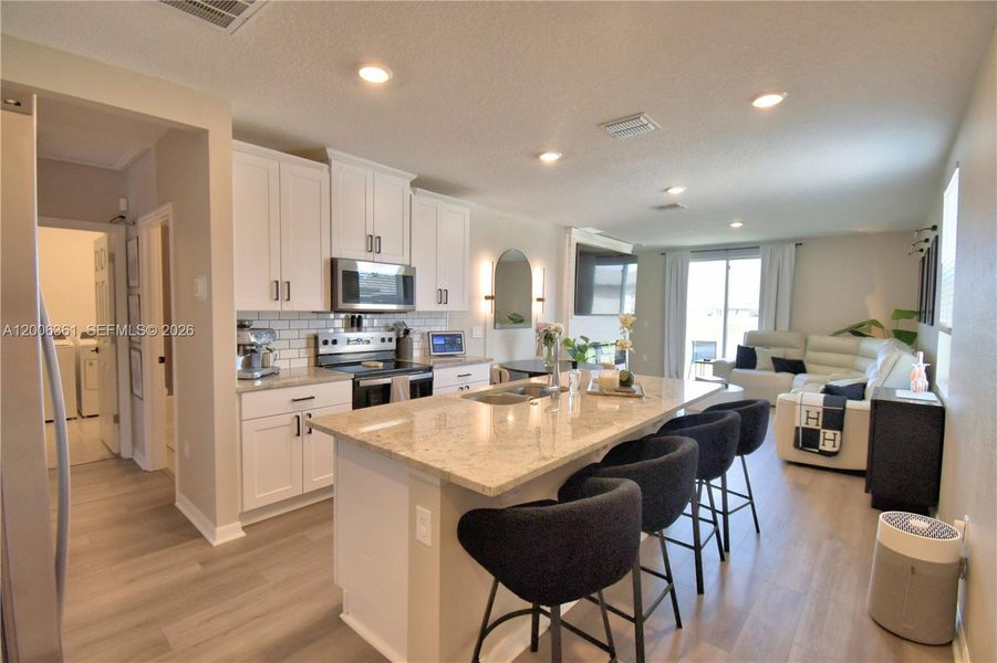Furnished interior view inside a new home in Lake Deer Estates - Classic Series, Kissimmee (Image 34).