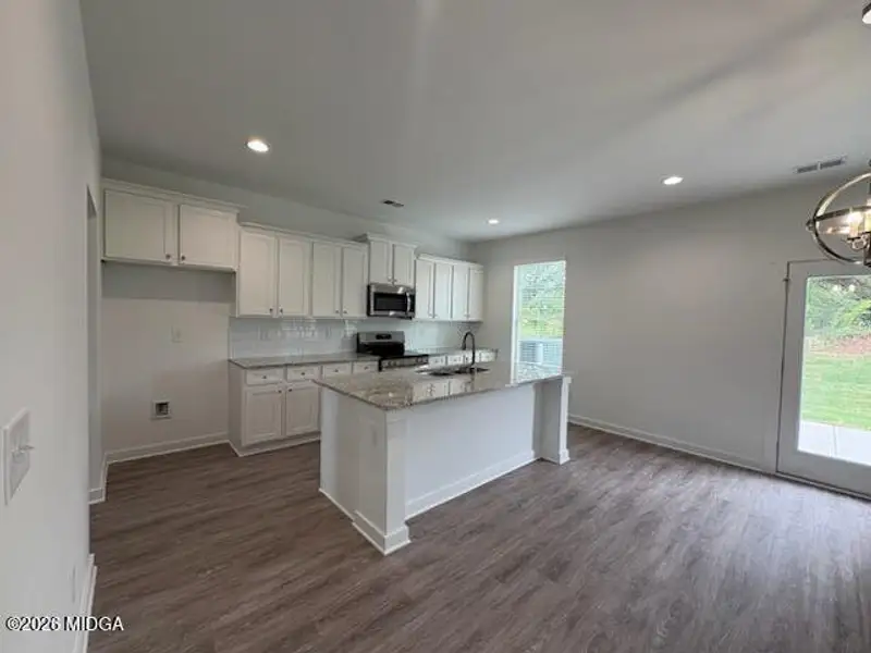 Furnished interior view inside a new home in Robins Estates, Warner Robins (Image 5).