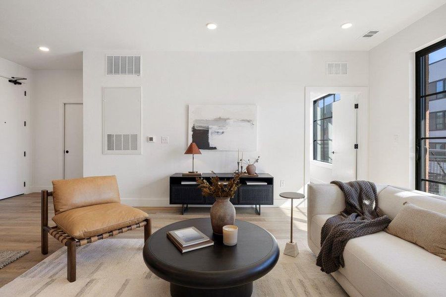 Furnished interior view inside a new home in , Austin (Image 9).