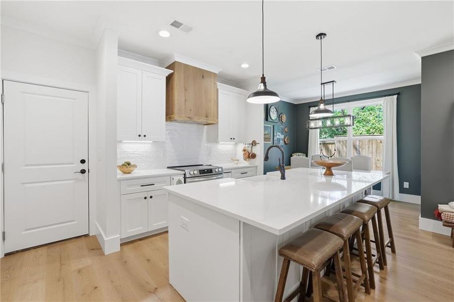 Furnished interior view inside a new home in , Canton (Image 14).