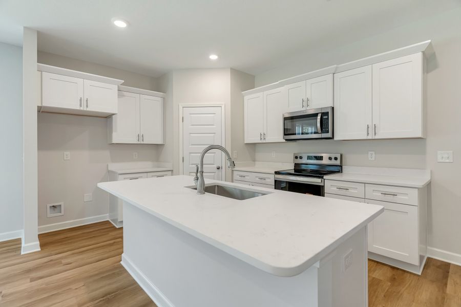 Representative furnished interior of a home built from the Elizabeth by CJL Homes in McCarthy Estates, Defuniak Springs (Image 7).