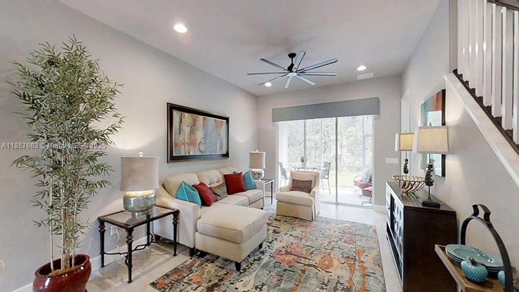 Furnished interior view inside a new home in Westlake Townhomes, Ormond Beach (Image 7).