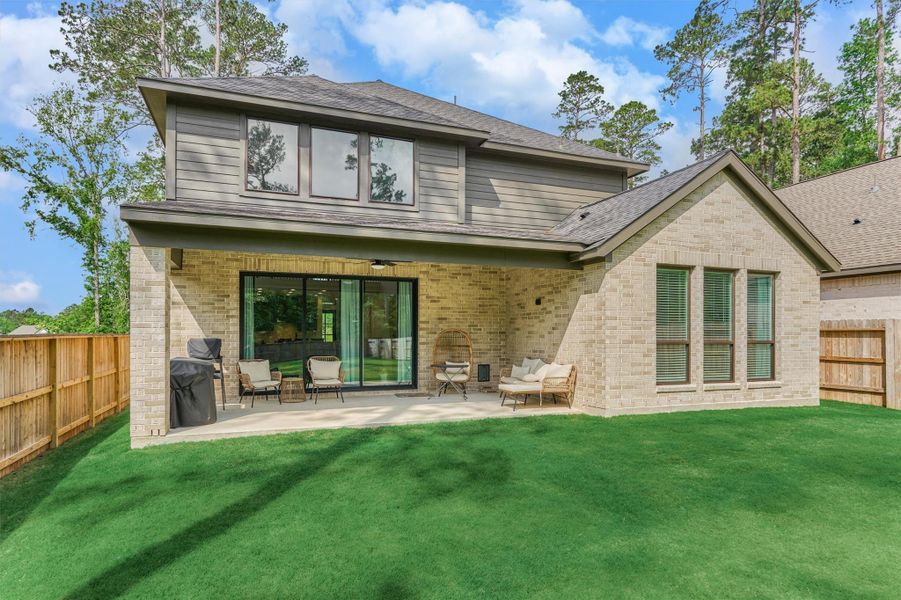 Exterior details and patio area of a home in , Montgomery (Image 29).