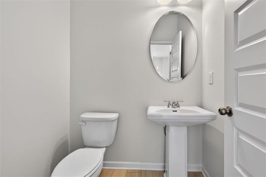 Furnished interior view inside a new home in Allen Manor, Hoschton (Image 14).