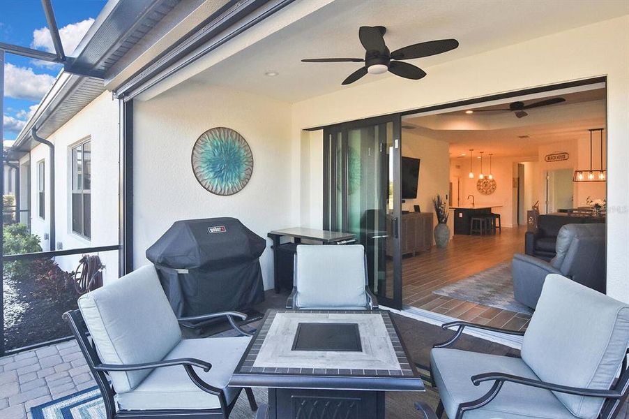 Exterior details and patio area of a home in , Englewood (Image 25).