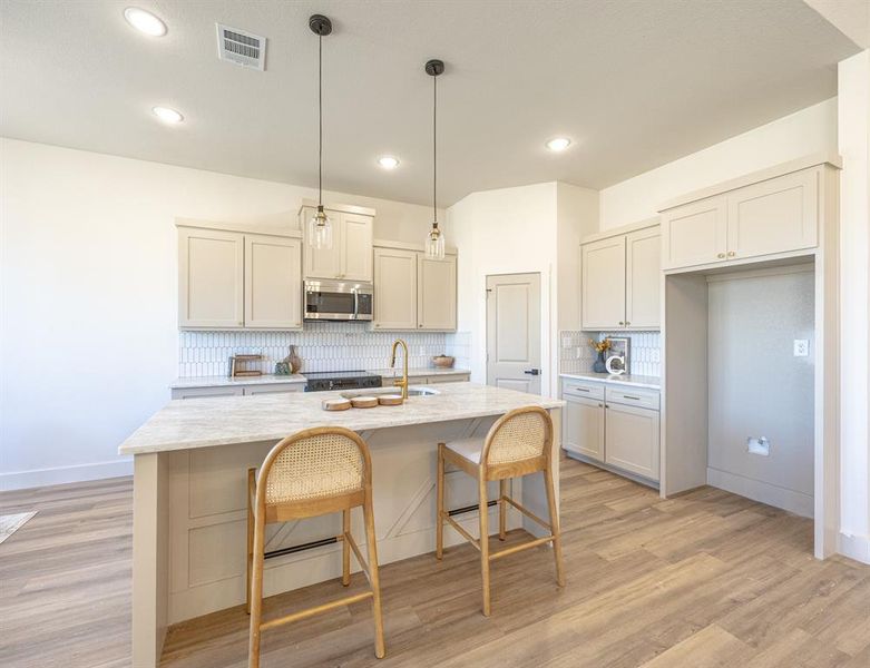Furnished interior view inside a new home in , Fort Worth (Image 18).