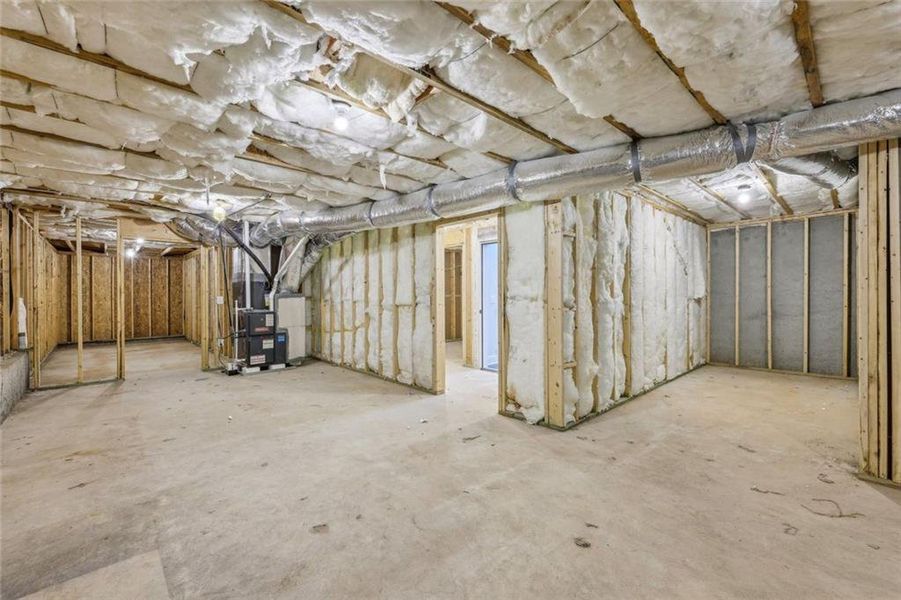 In-progress construction of a new home in , Atlanta, GA (Image 46).