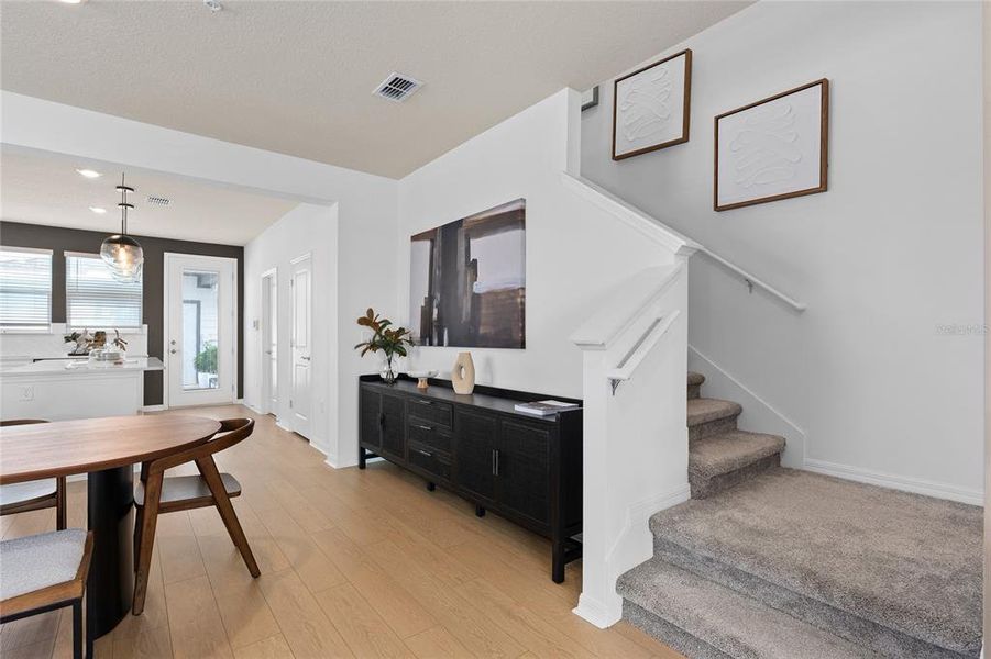 Furnished interior view inside a new home in Parkside Trails, Clermont (Image 5).