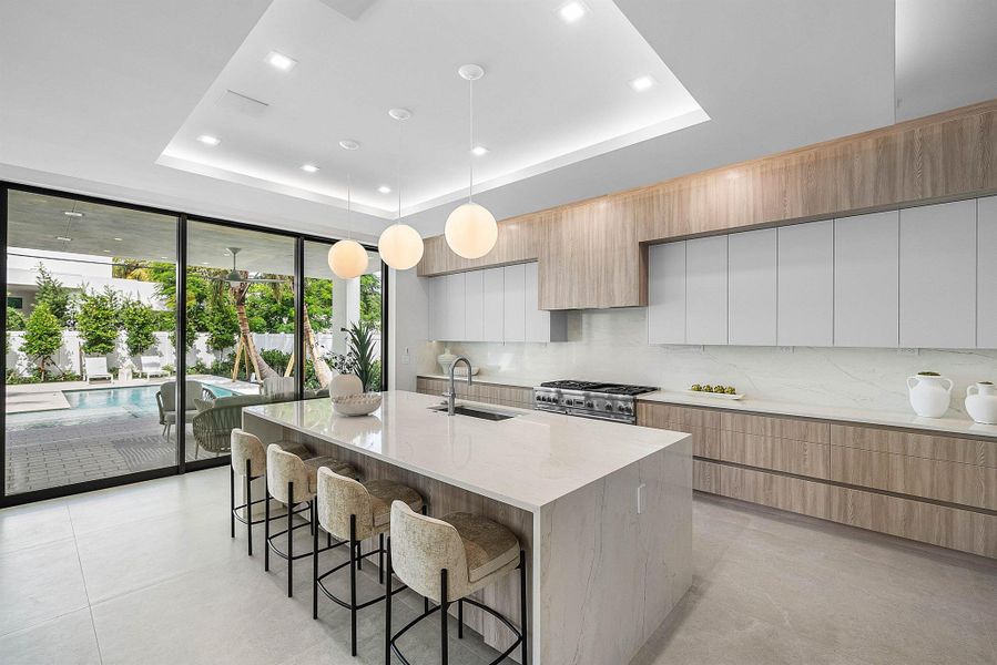 Furnished interior view inside a new home in , Delray Beach (Image 67). Furnished interior view inside a new home in , Delray Beach (Image 67).