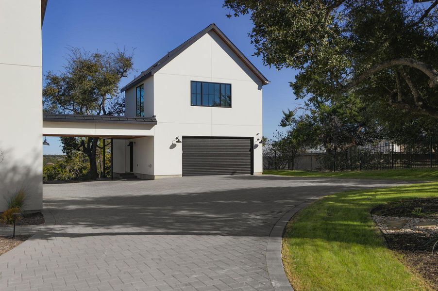 Front exterior of a new home in , Austin, TX, highlighting curb appeal (Image 22).