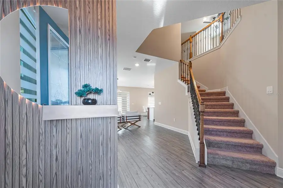 Furnished interior view inside a new home in Reunion Village, Kissimmee (Image 8).