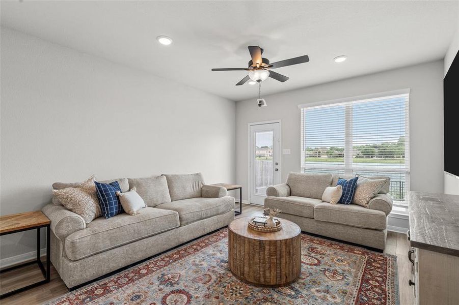 Furnished interior view inside a new home in , Waco (Image 17). Furnished interior view inside a new home in , Waco (Image 17).