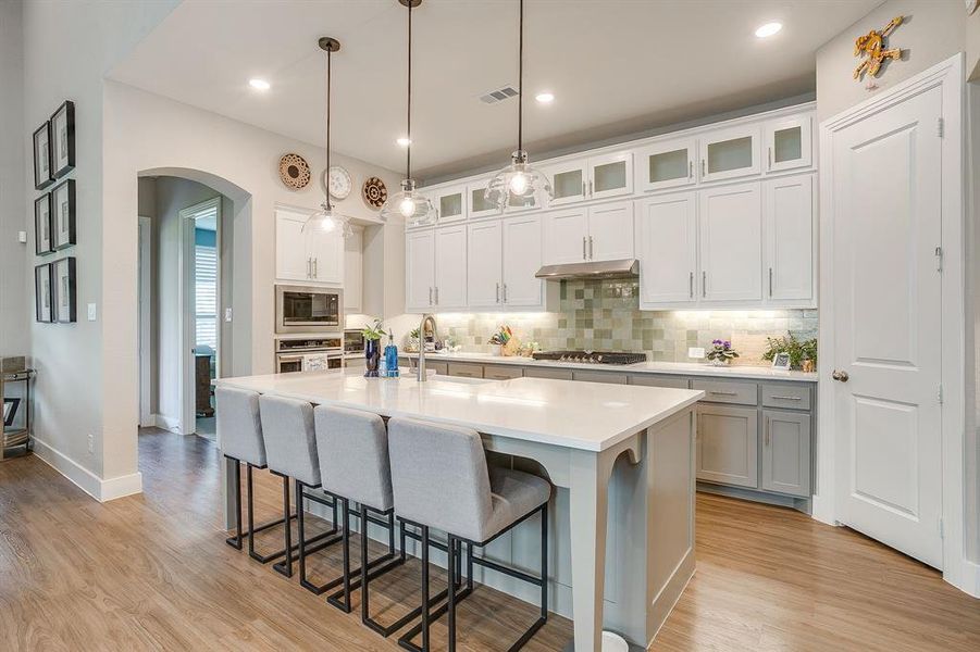 Furnished interior view inside a new home in , Fort Worth (Image 15).