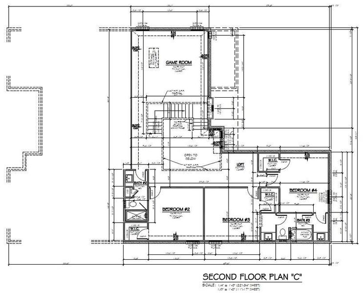 2D floor plan layout of this home in Westside Preserve, Midlothian, TX (Image 6).