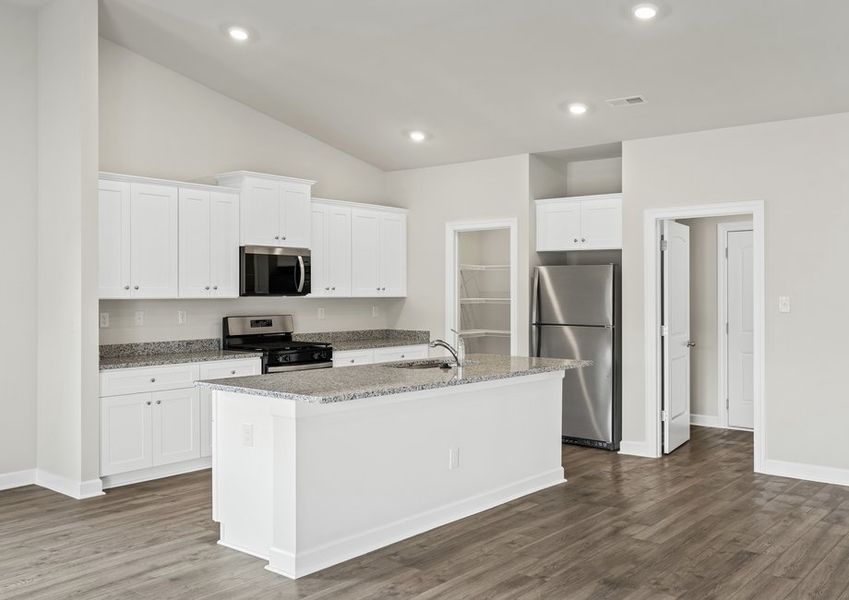 Meal prepping is easy in the upgraded kitchen Meal prepping is easy in the upgraded kitchen