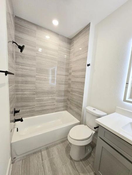 Furnished interior view inside a new home in , Houston (Image 11).
