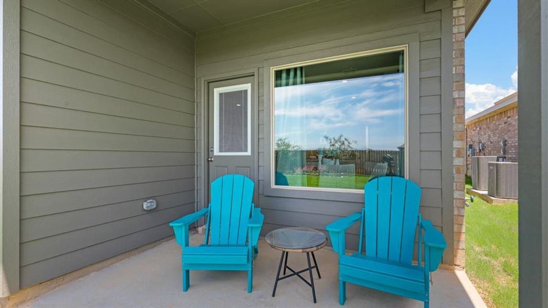 Patio - All Home and community information, including pricing, included features, terms, availability and amenities, are subject to change at any time without notice or obligation. All Drawings, pictures, photographs, video, square footages, floor plans, elevations, features, colors and sizes are approximate for illustration purposes only and will vary from the homes as built.