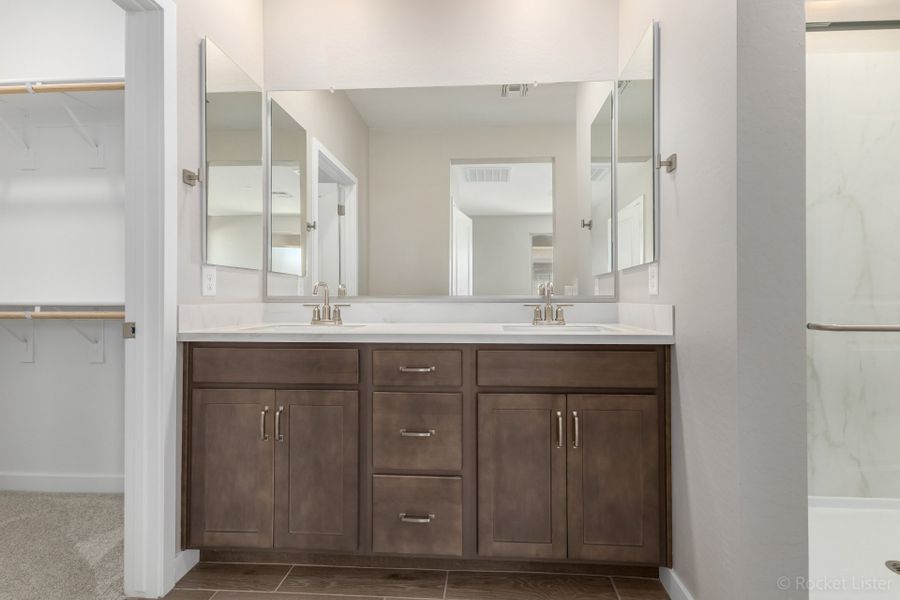 Furnished interior view inside a new home in Mira Vista at Victory, Buckeye (Image 4). Furnished interior view inside a new home in Mira Vista at Victory, Buckeye (Image 4).