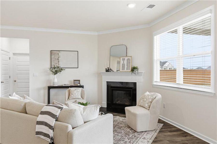 Furnished interior view inside a new home in Independence, Loganville (Image 13).