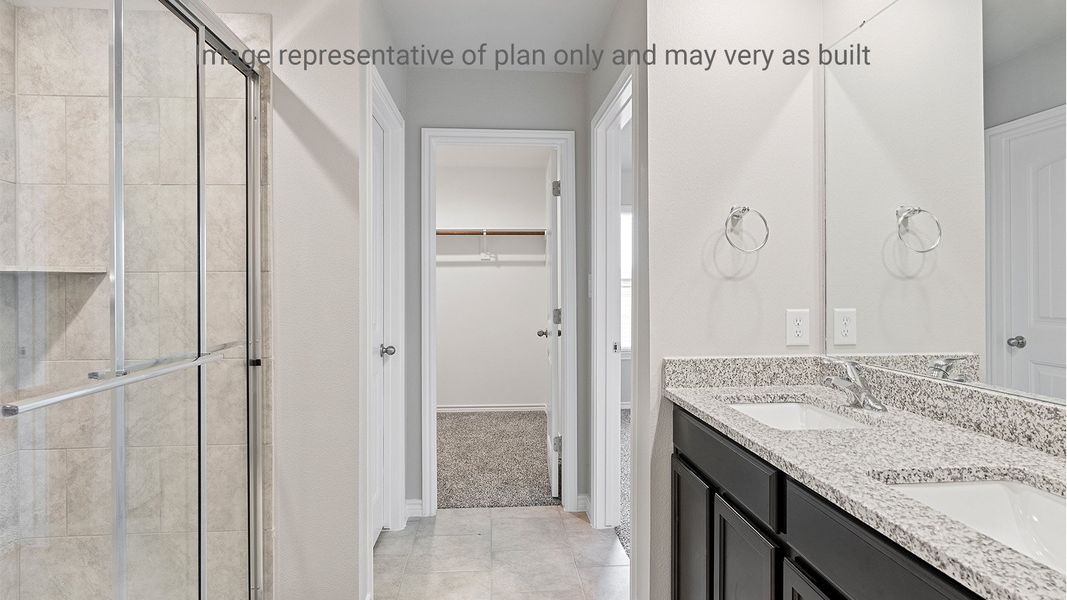 Furnished interior view inside a new home in London Towne, Corpus Christi (Image 11).