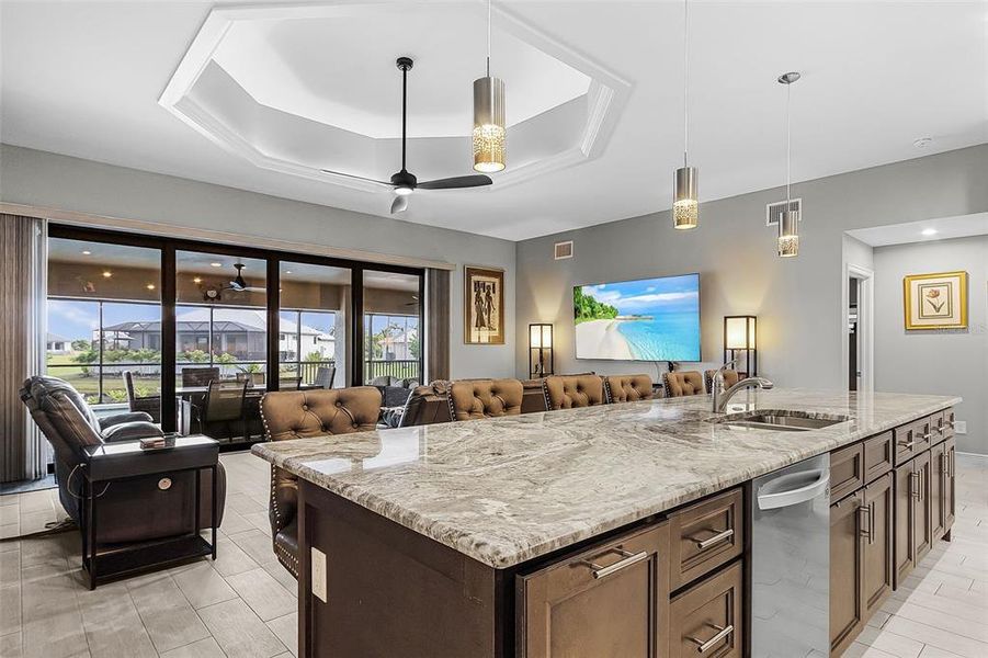 Furnished interior view inside a new home in , Punta Gorda (Image 20).