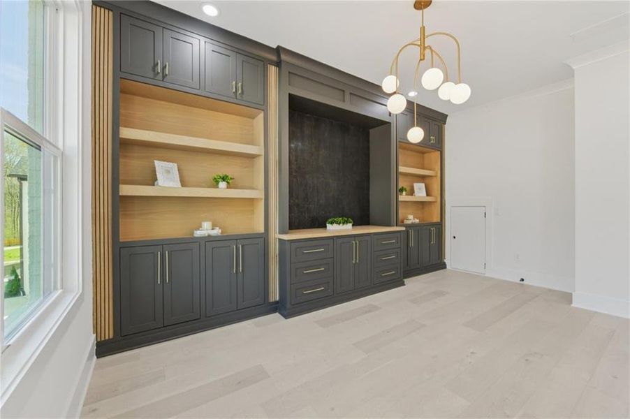 Furnished interior view inside a new home in , Grayson (Image 10).
