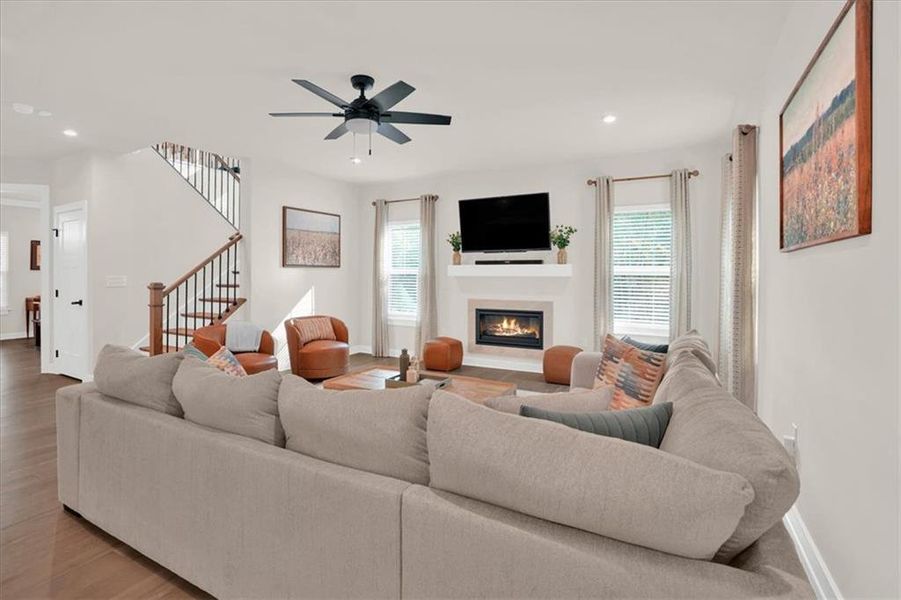 Furnished interior view inside a new home in , Fayetteville (Image 10).