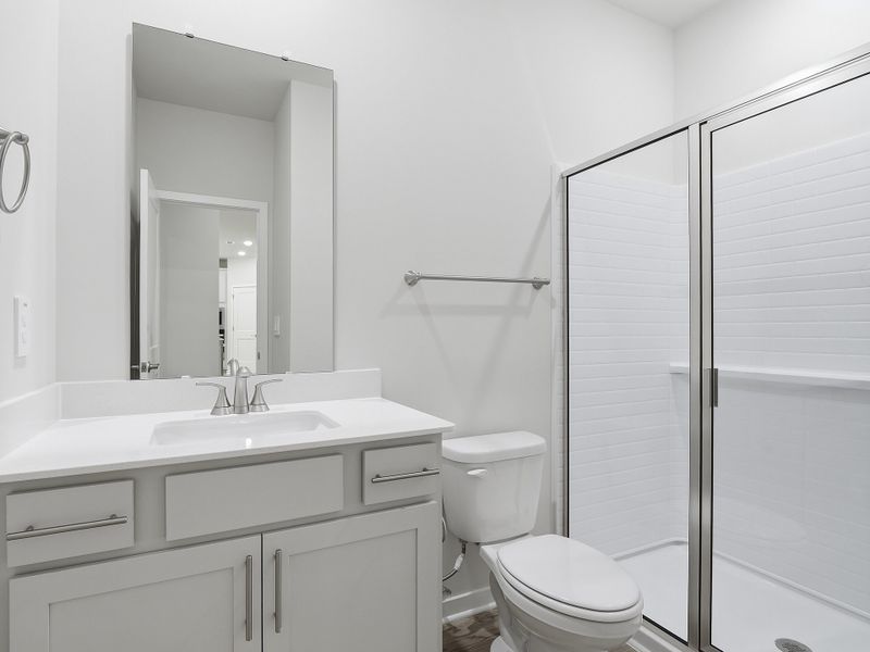 Furnished interior view inside a new home in Marshburn Landing - Signature Series, Wendell (Image 6).