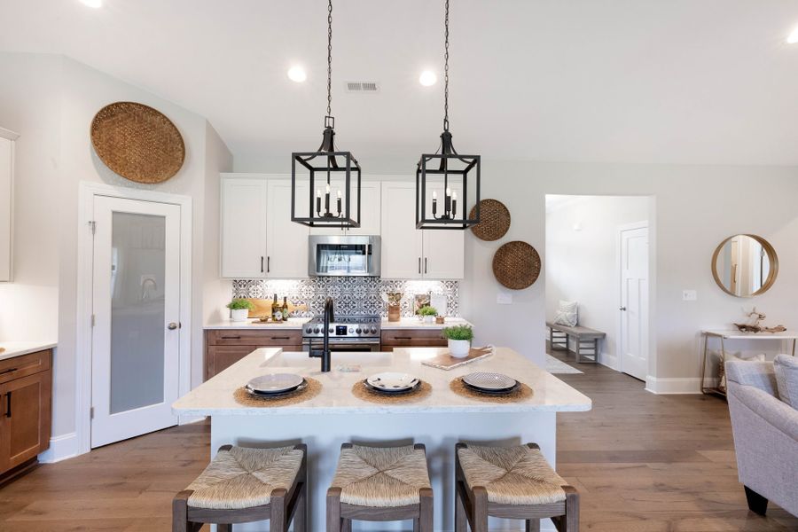 Representative furnished interior of a home built from the Carver by Caviness & Cates Communities in Maggie Way, Wendell (Image 31).