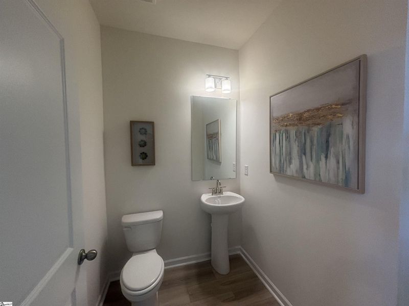 Furnished interior view inside a new home in Halton Oaks, Spartanburg (Image 3).