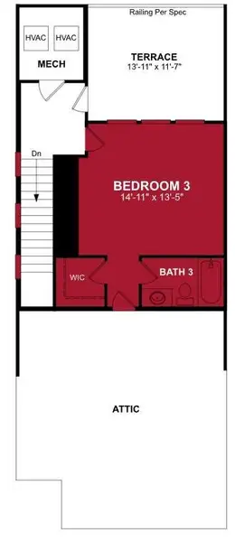 Beazer Homes Bayside Caspian plan