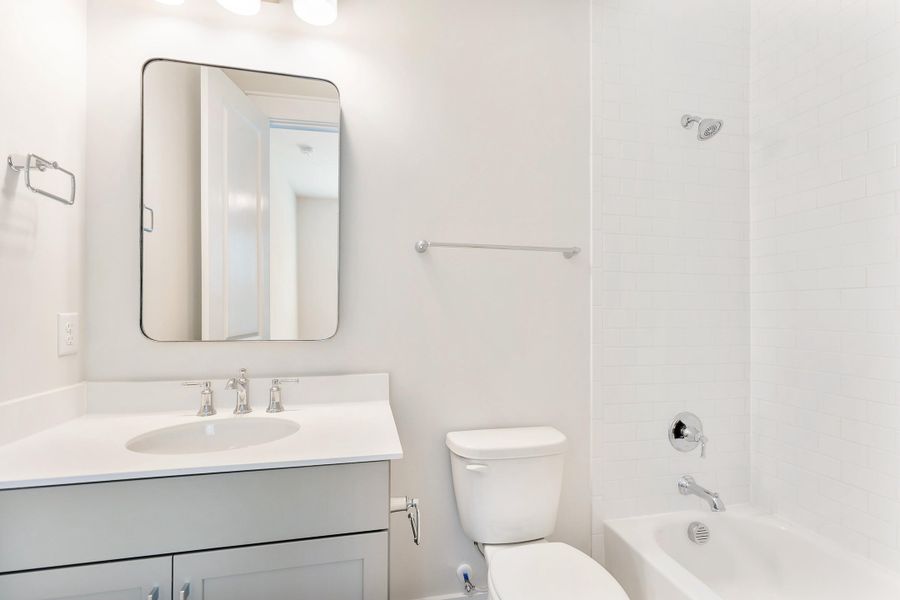 Furnished interior view inside a new home in Central Park, James Island (Image 8).