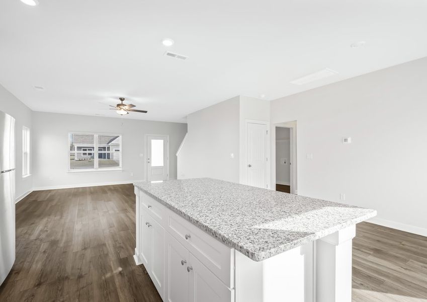 Large kitchen island Large kitchen island