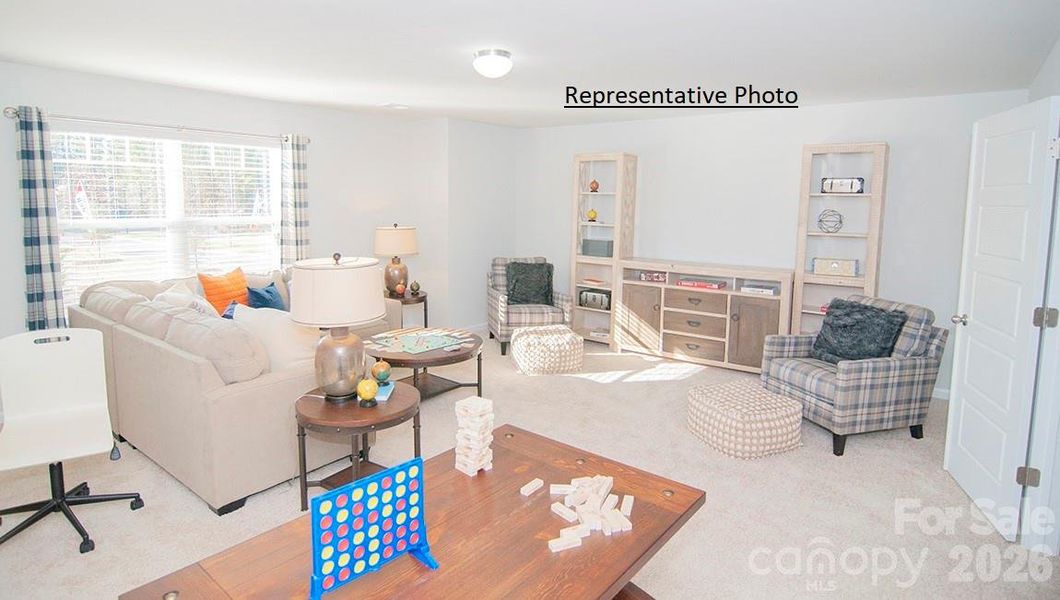 Furnished interior view inside a new home in Wallace Springs, Statesville (Image 32).