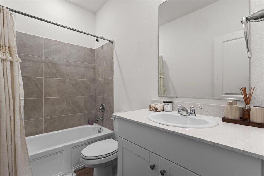 Furnished interior view inside a new home in Bridgewater, Princeton (Image 10).