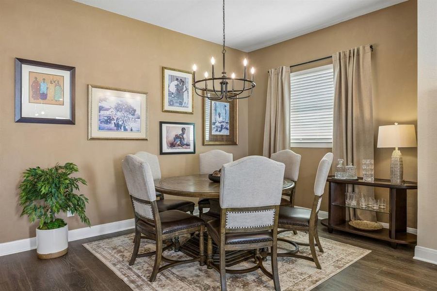 Furnished interior view inside a new home in , Mansfield (Image 32).