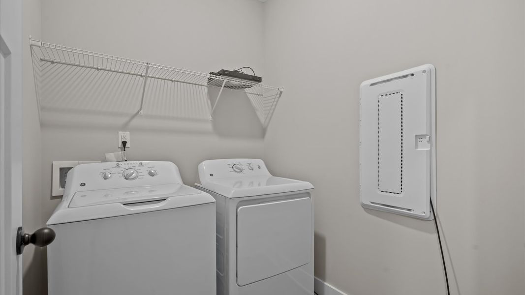 Furnished interior view inside a new home in Pleasant Falls, Moore (Image 14).