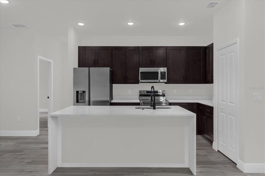 Furnished interior view inside a new home in , Citrus Springs (Image 5).