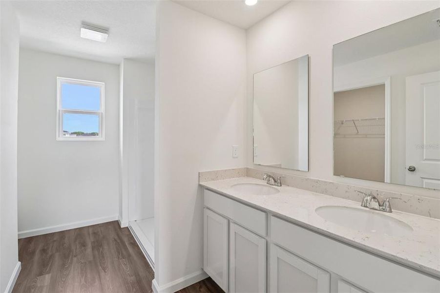 Furnished interior view inside a new home in Sumter Villas, Sumterville (Image 13).
