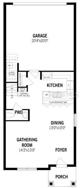 2D floor plan layout of this home in , Orlando, FL (Image 2). 2D floor plan layout of this home in , Orlando, FL (Image 2).